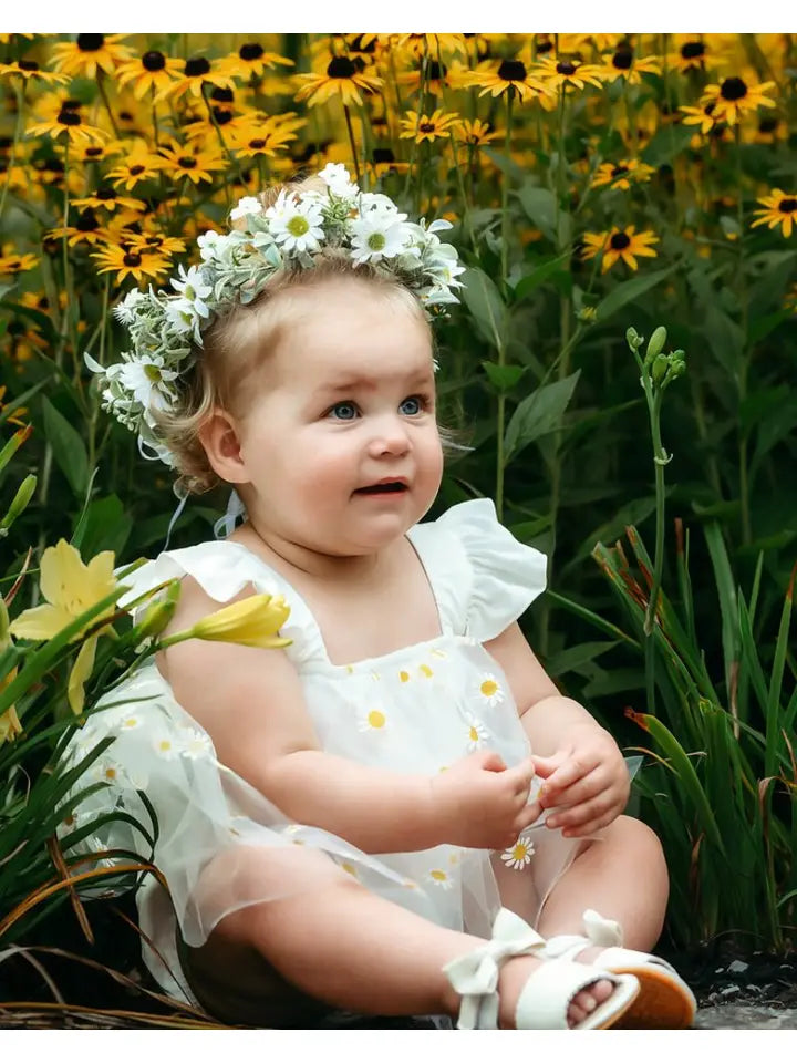 Dress Romper - Pickin' Daisies